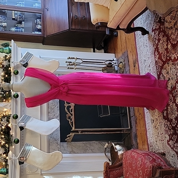 Vintage America Dresses & Skirts - Vintage Fushia Gown